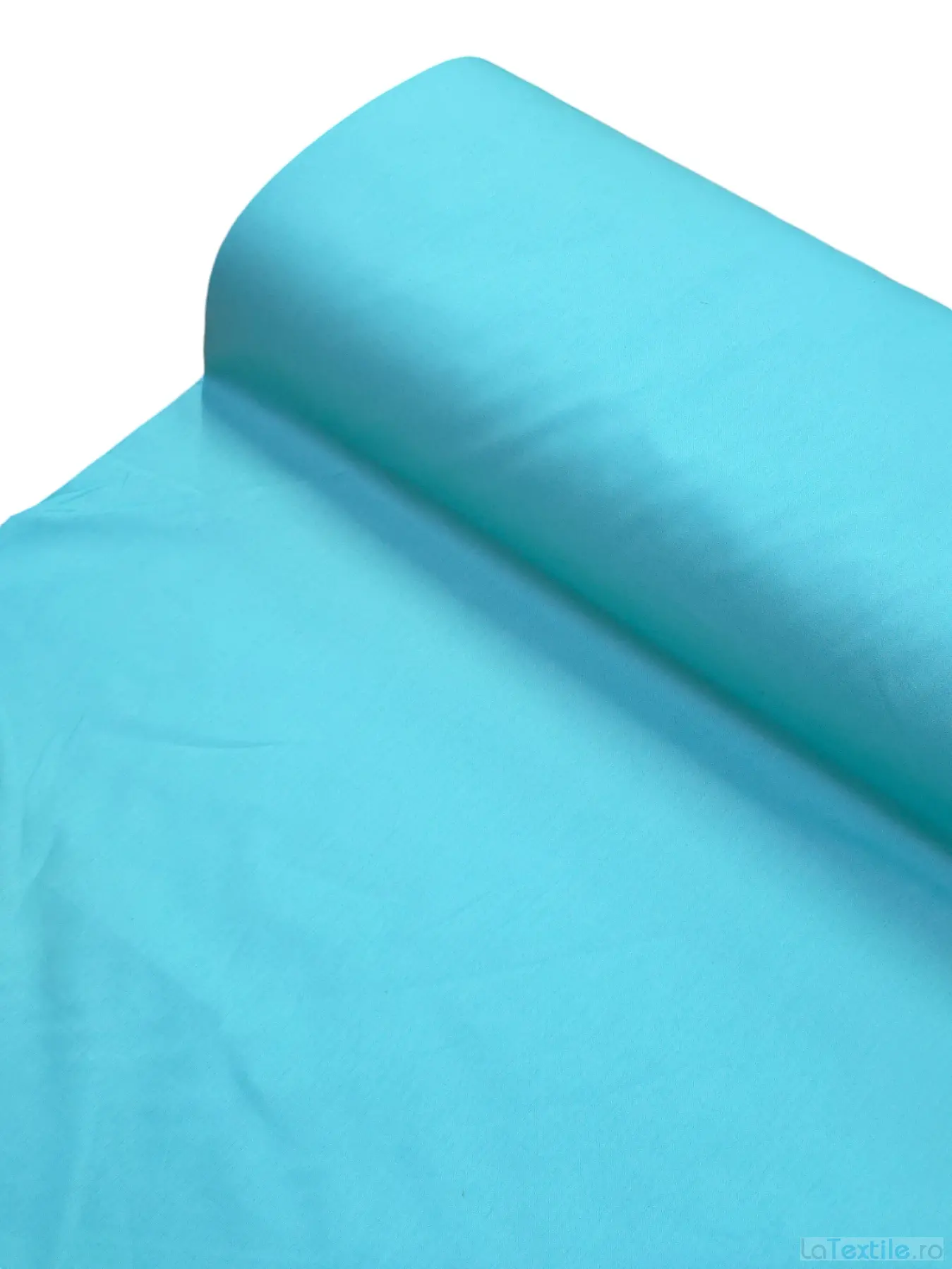 Bumbac satinat Ranforce bleu turcoaz