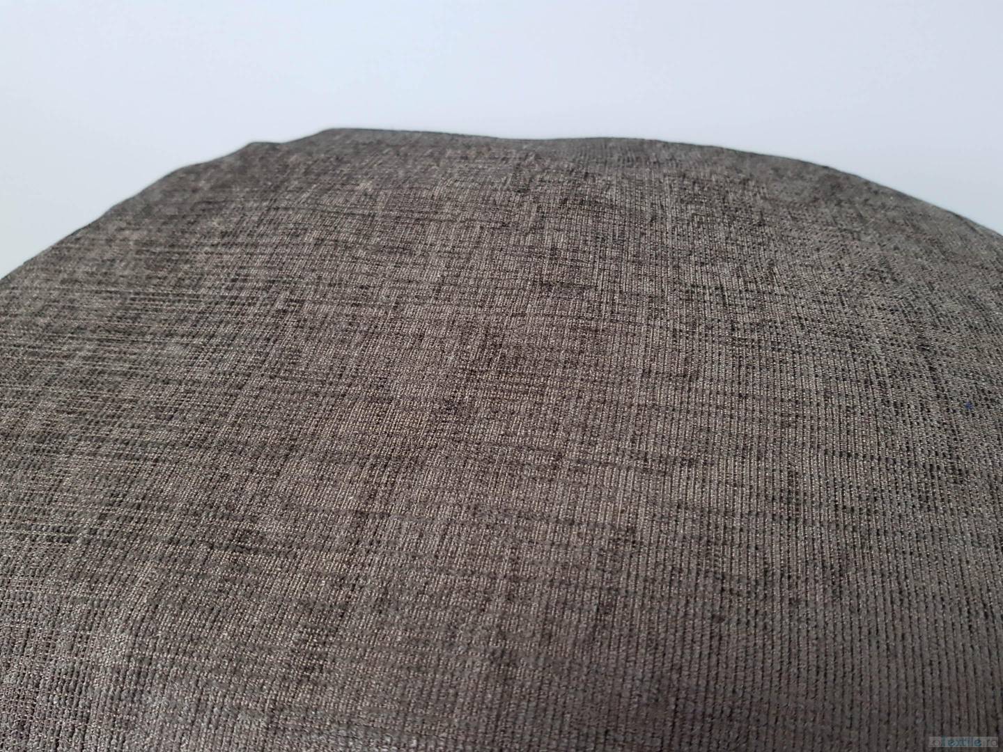 Material draperie plusat bej si maro inchis