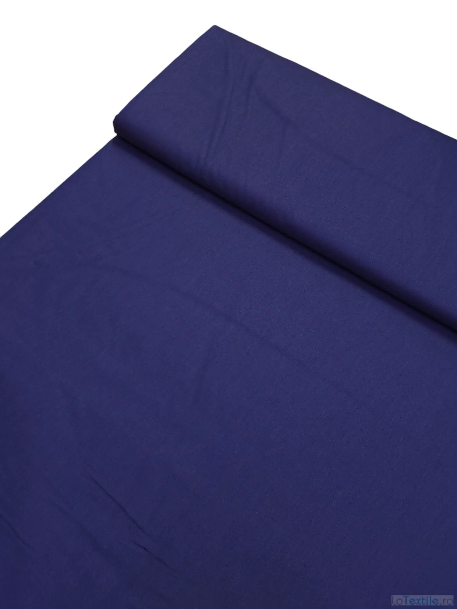 Bumbac satinat Ranforce bleumarin