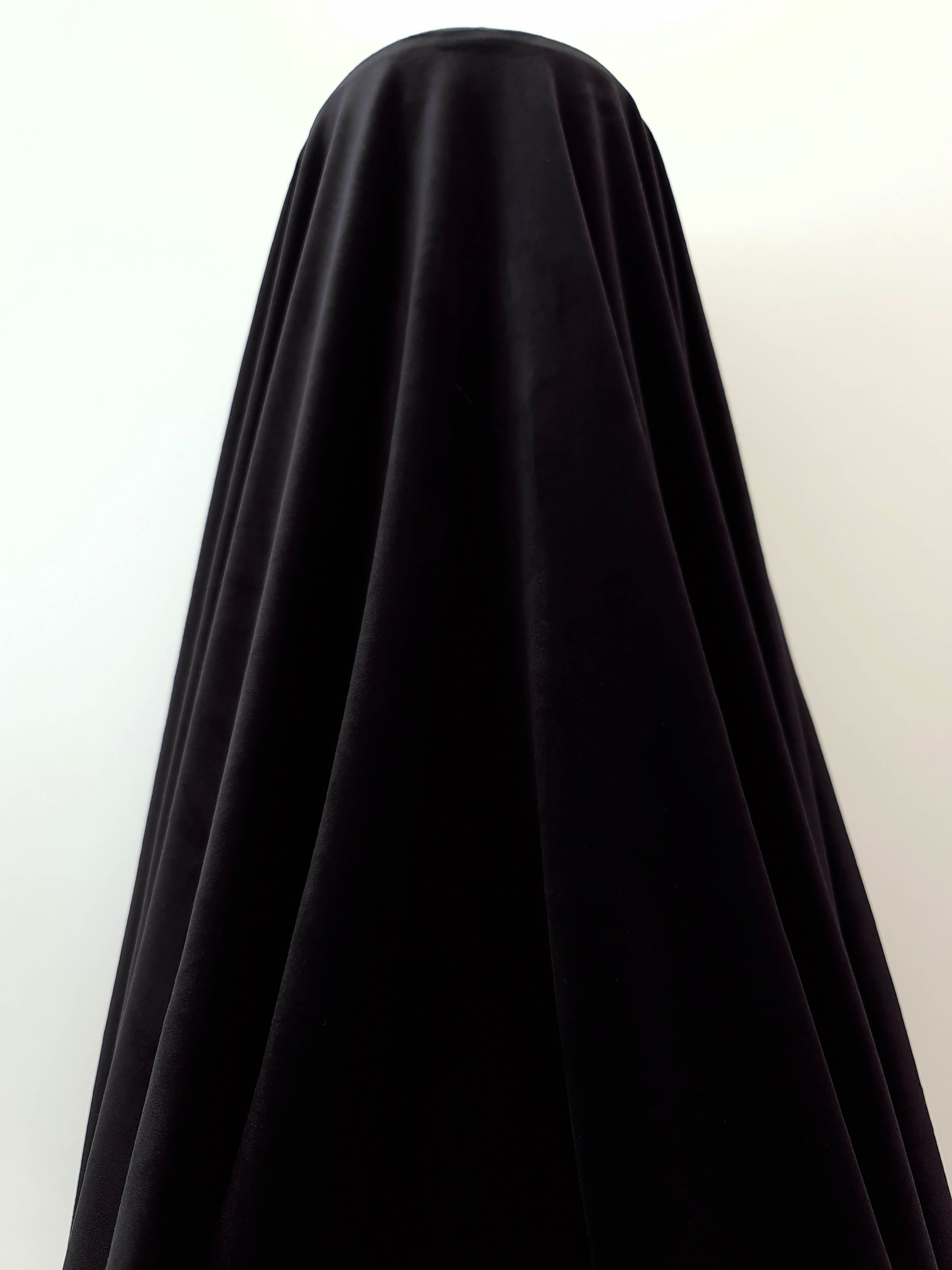 Catifea sport pentru treninguri neagra