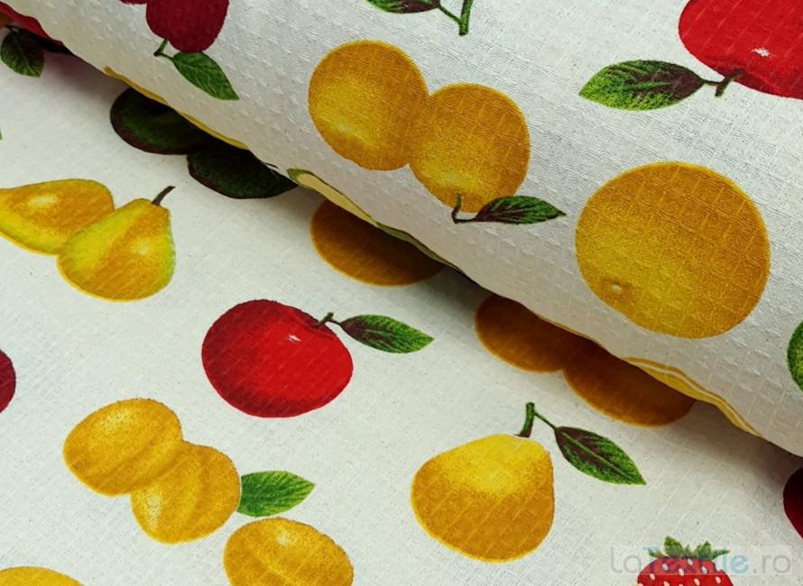 Material prosop imprimeu fructe
