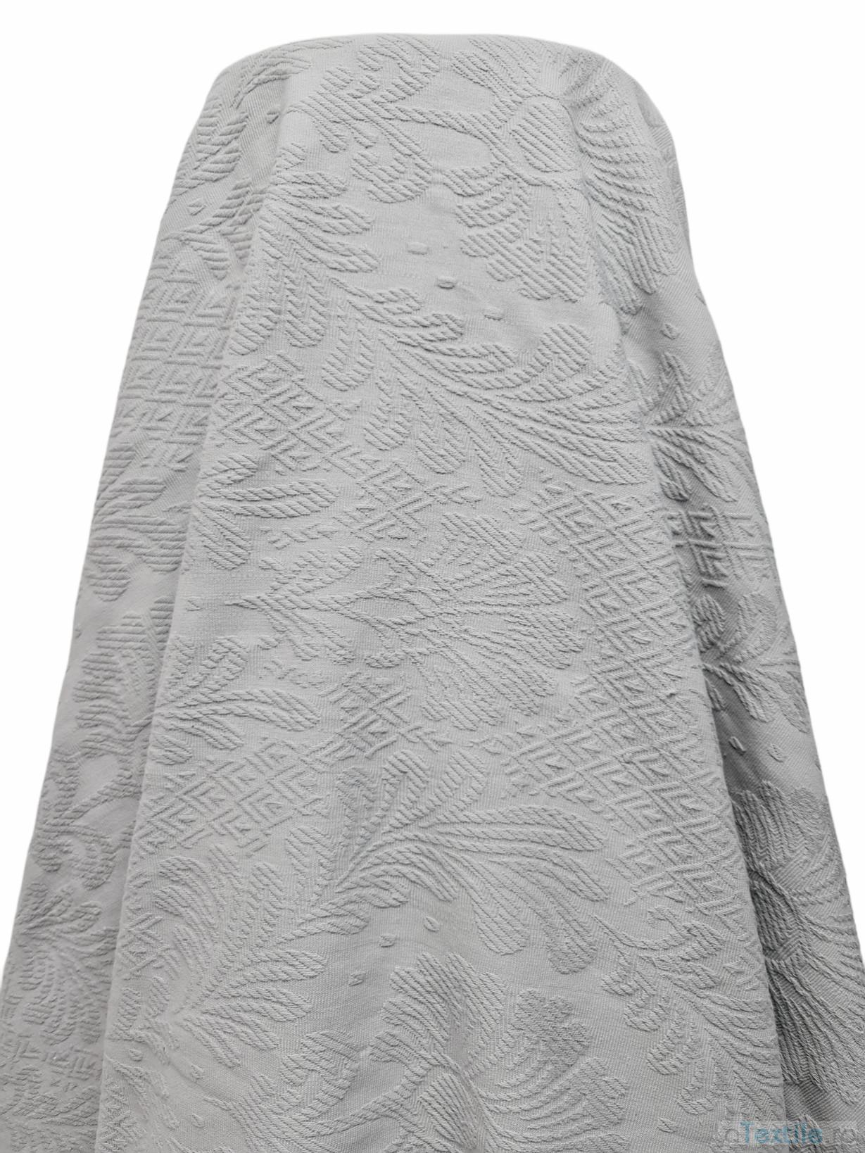 Material decor cuvertura gri cu model