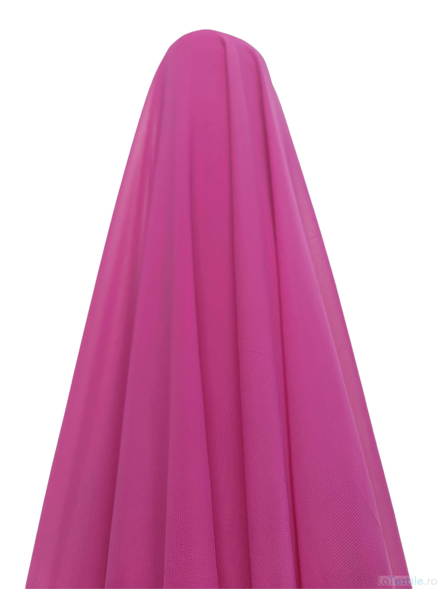 Voal chiffon magenta