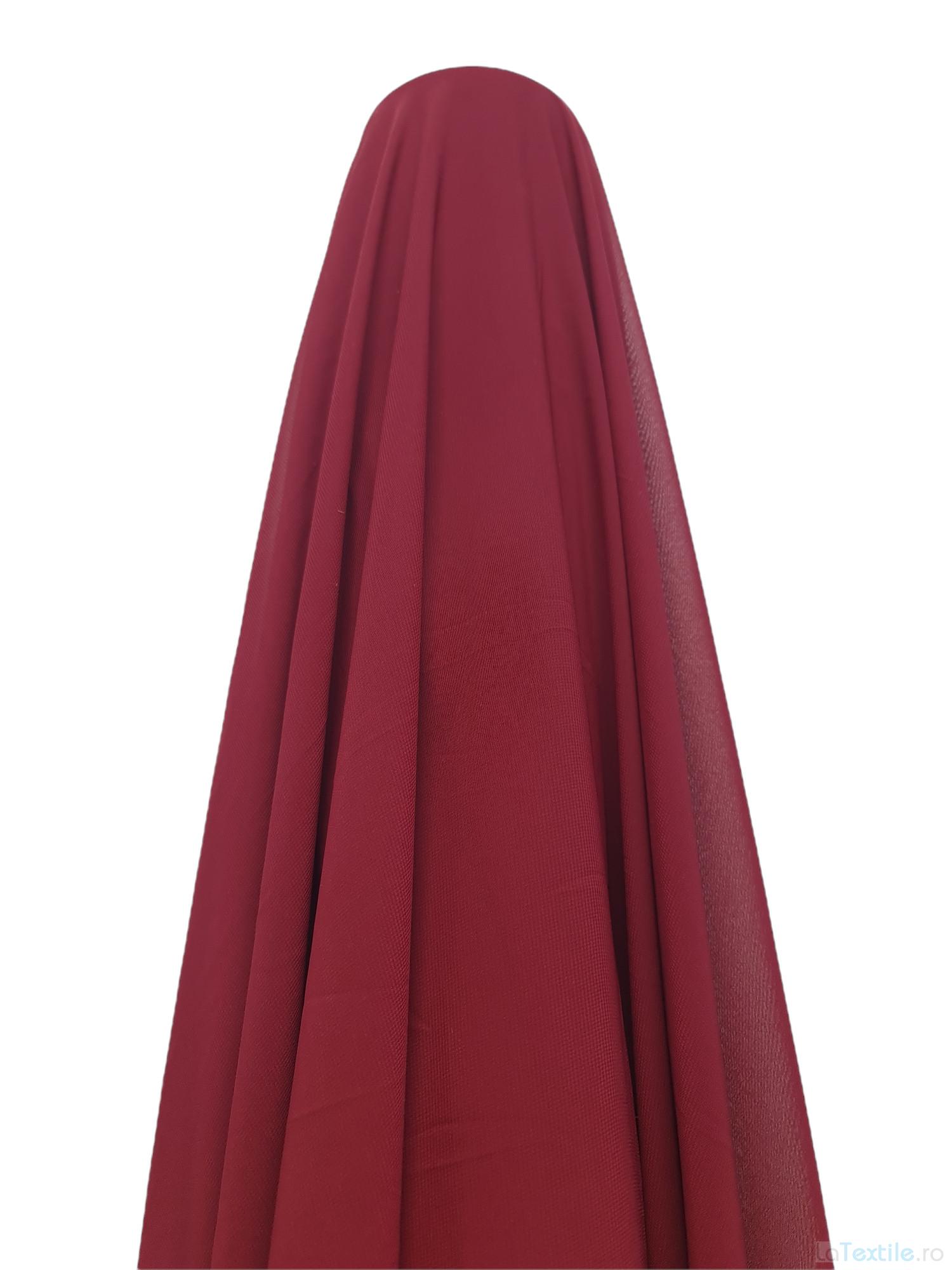 Voal chiffon grena