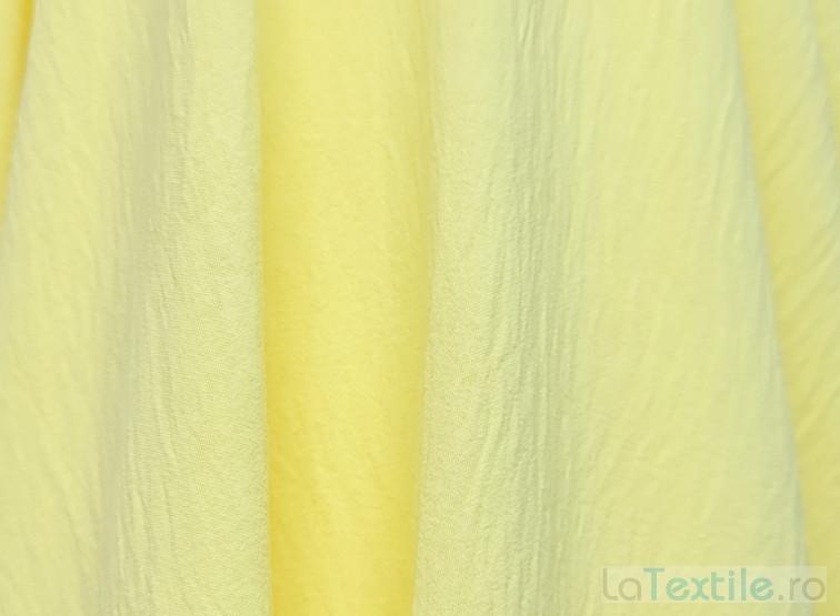 Poplin elastic galben