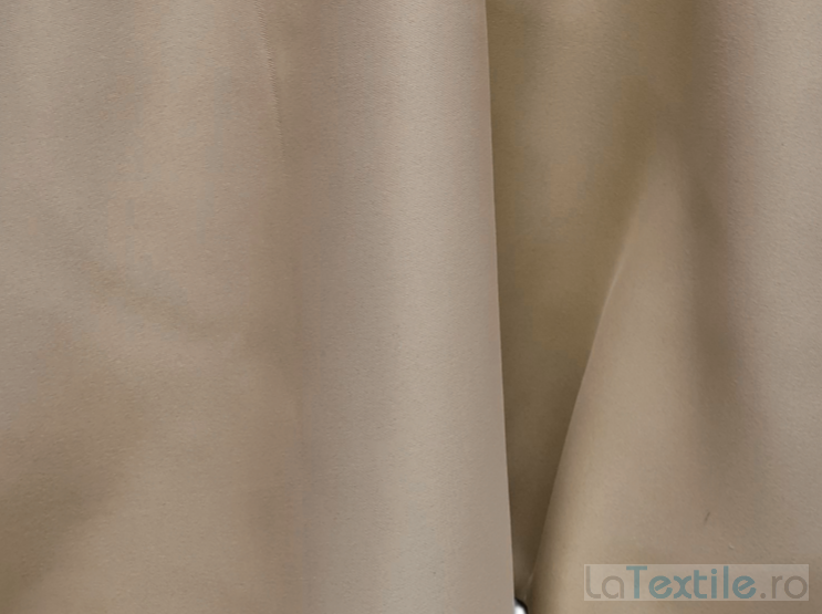 Material draperie cu 2 fete bej
