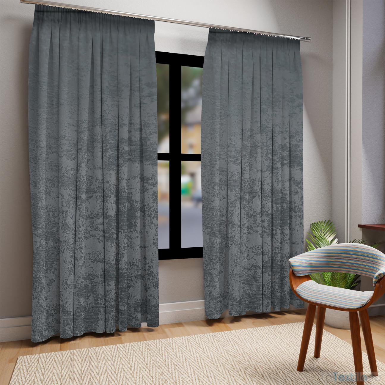 Material draperie Nisip gri inchis