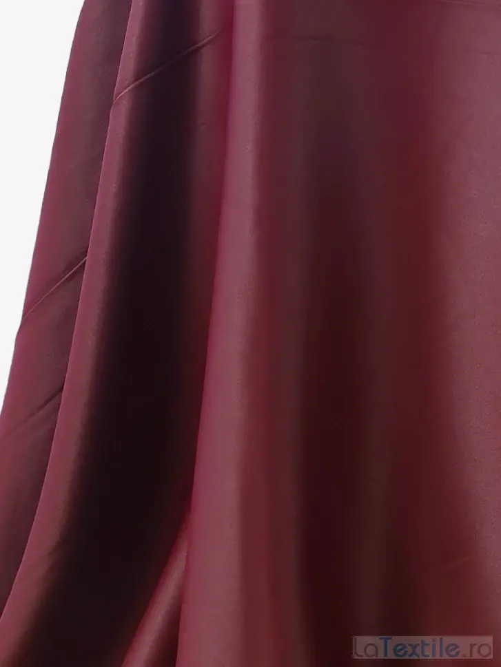 Material draperie cu 2 fete grena
