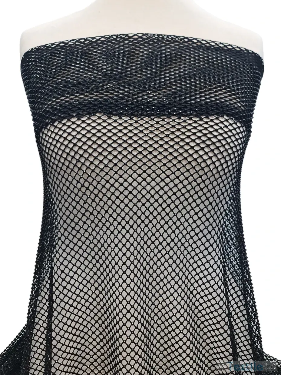 Mesh tesatura plasa cu pietricele negre