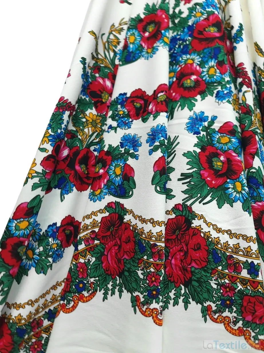 Jerse crem imprimeu traditional