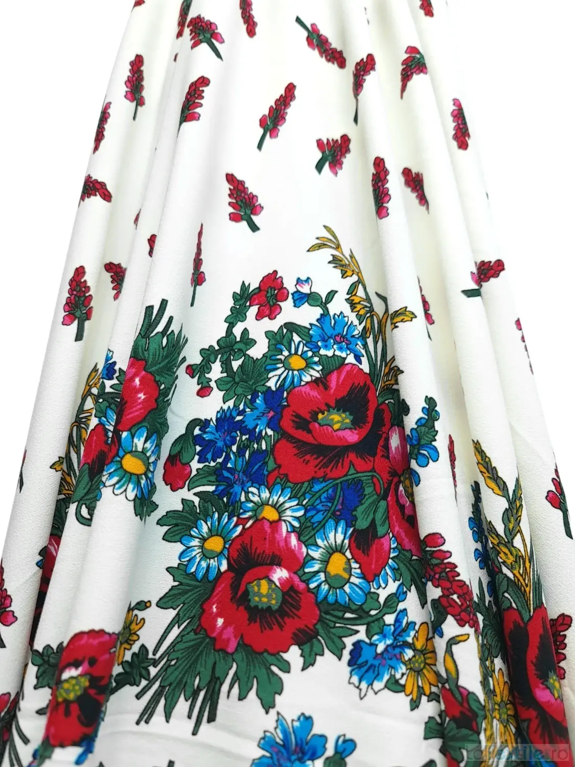 Jerse crem imprimeu traditional