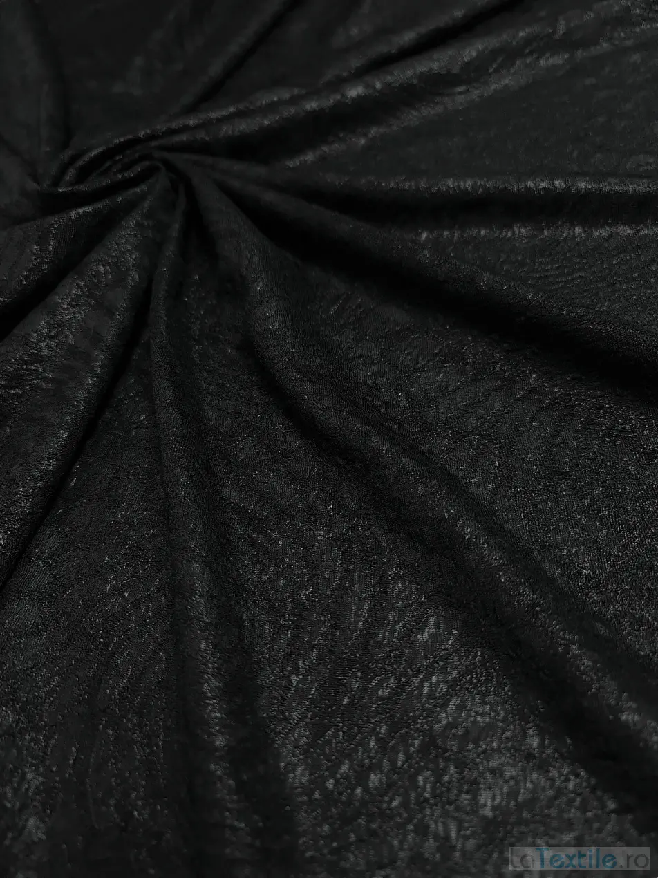 Jerse tip lurex cu model negru