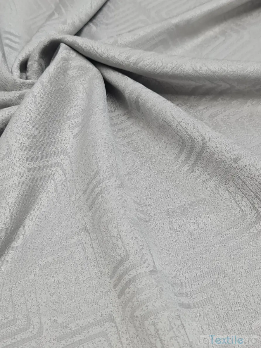 Jacquard gri cu model