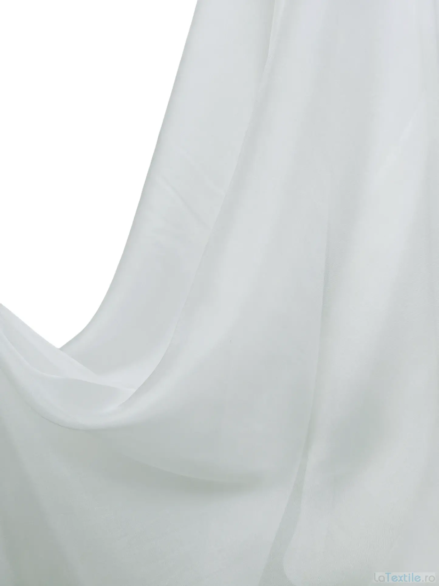 Matase naturala voal off white