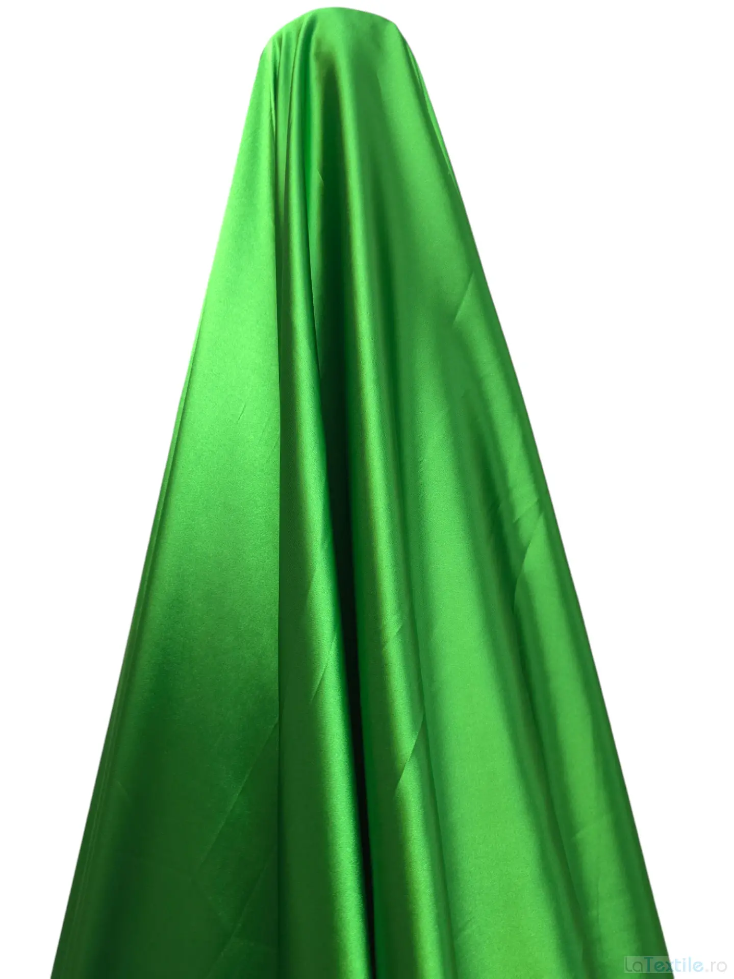 Satin elastic verde iarba