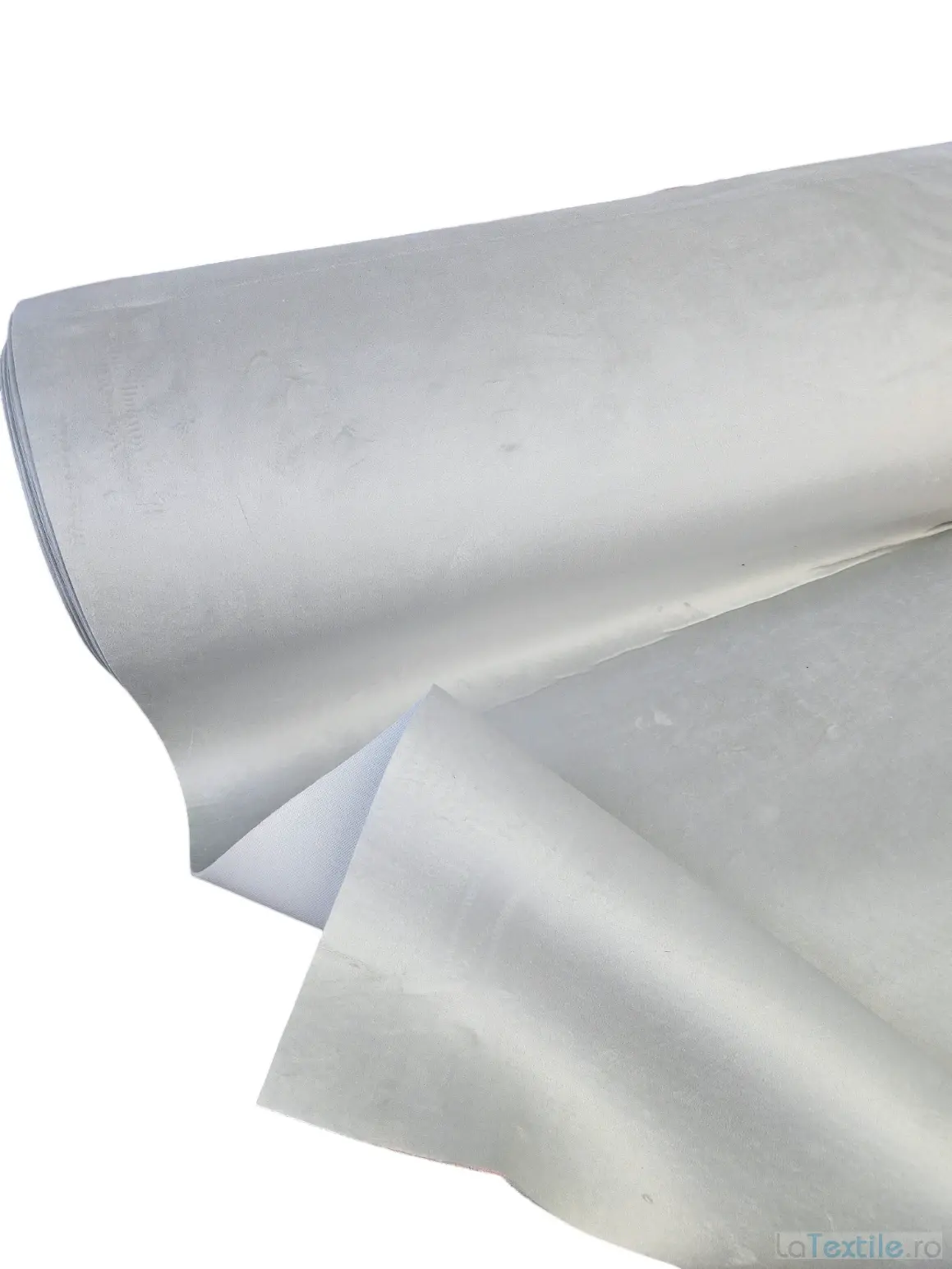 Material buretat gri deschis plusat tapiterii sau capitonaje auto