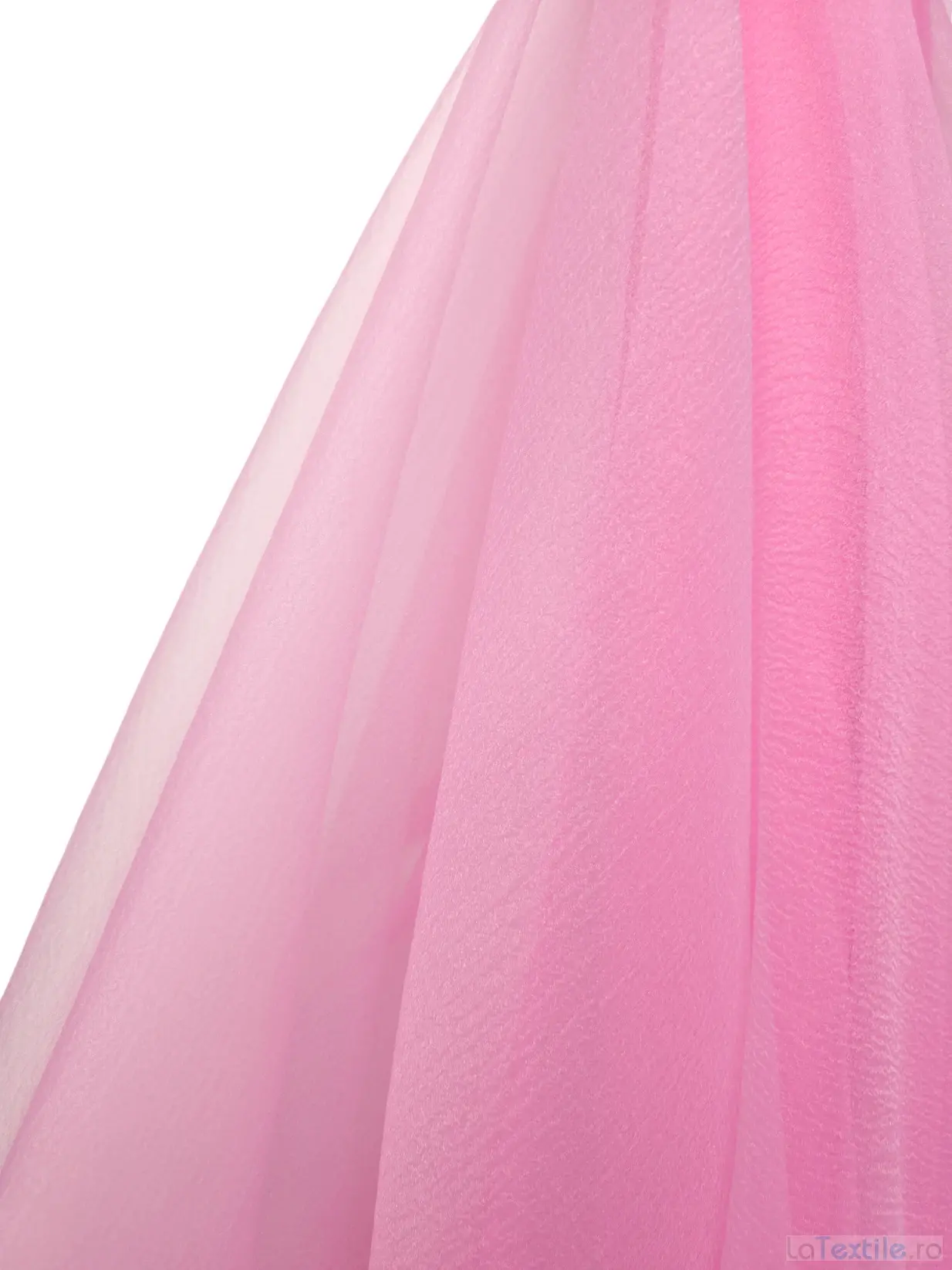 Organza bubble roz pal