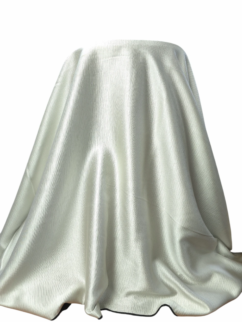 Material draperie blackout Jacqard ivoire