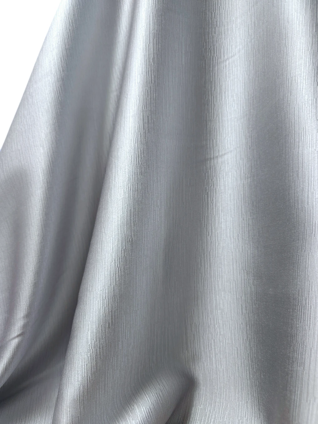 Material draperie blackout Jacqard gri perlat