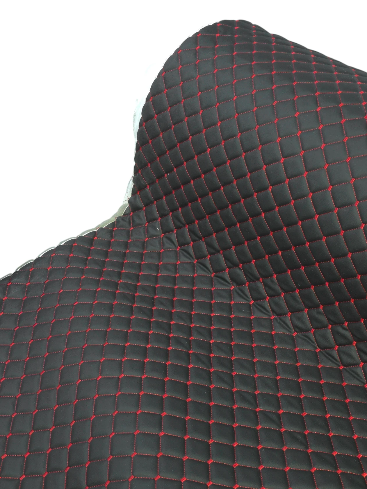 Imitatie piele matlasata neagra pe suport de burete tapiterie auto