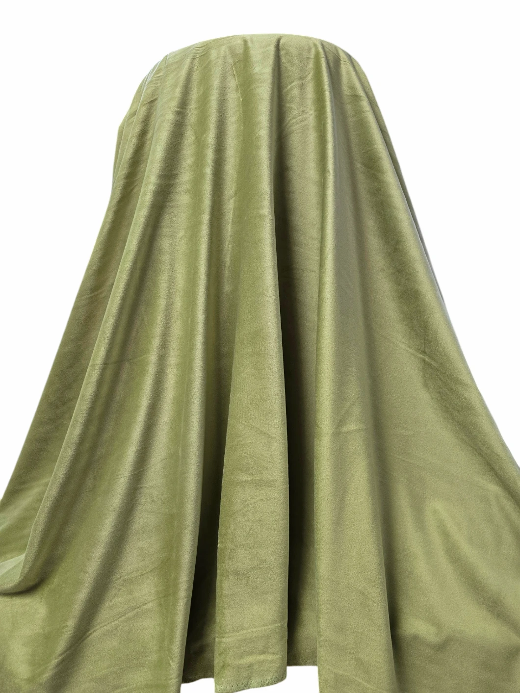 Material draperie catifea verde olive