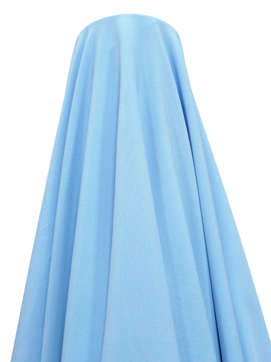 Triplu voal barbie bleu ciel