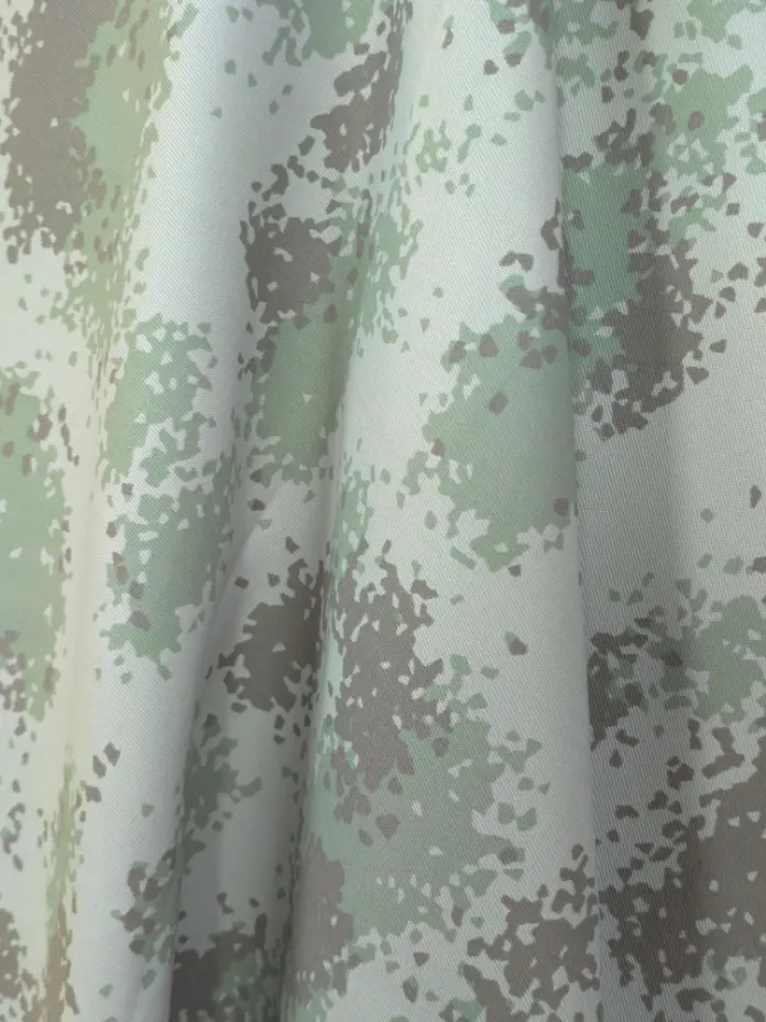 Bumbac tercot imprimeu camuflaj