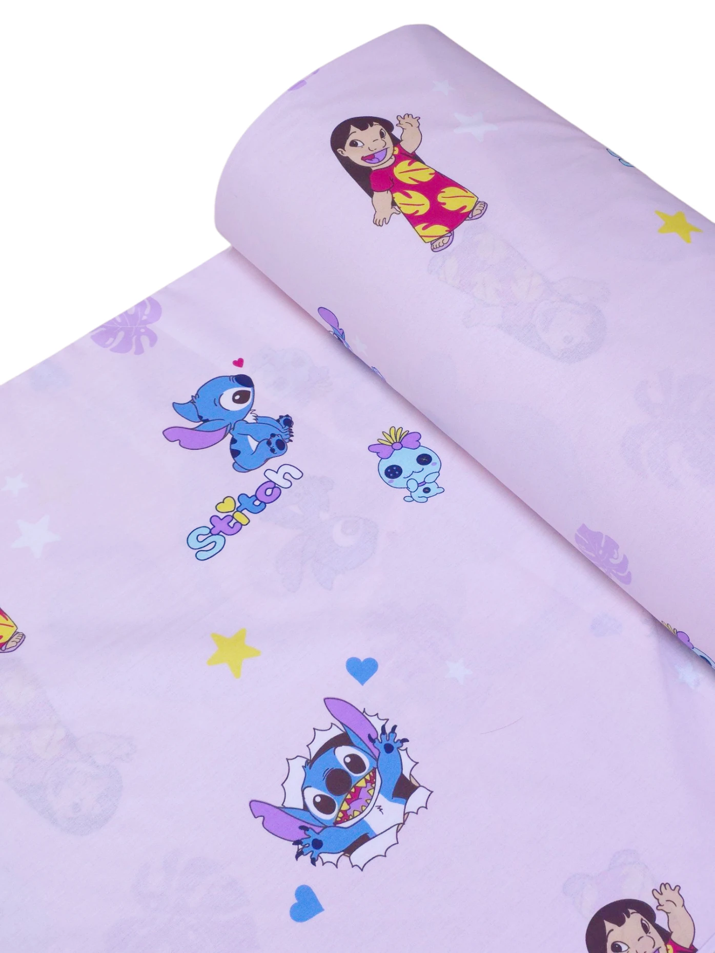 Bumbac lenjerie sau decor model pentru copii roz