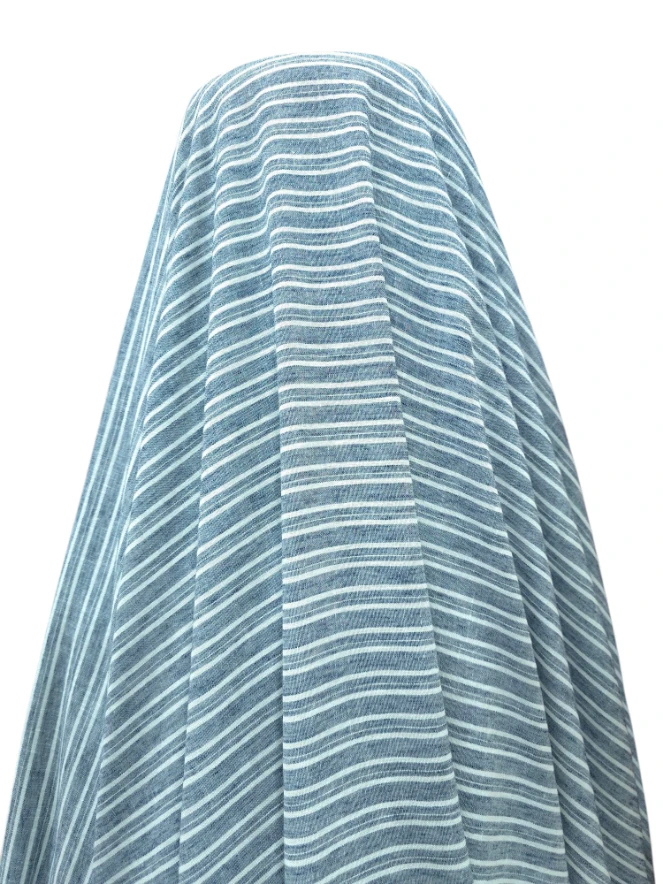 Tesatura tip in model dungute bleu