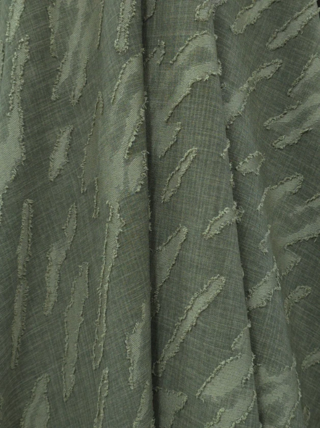 Tesatura tip in model jacqard kaki