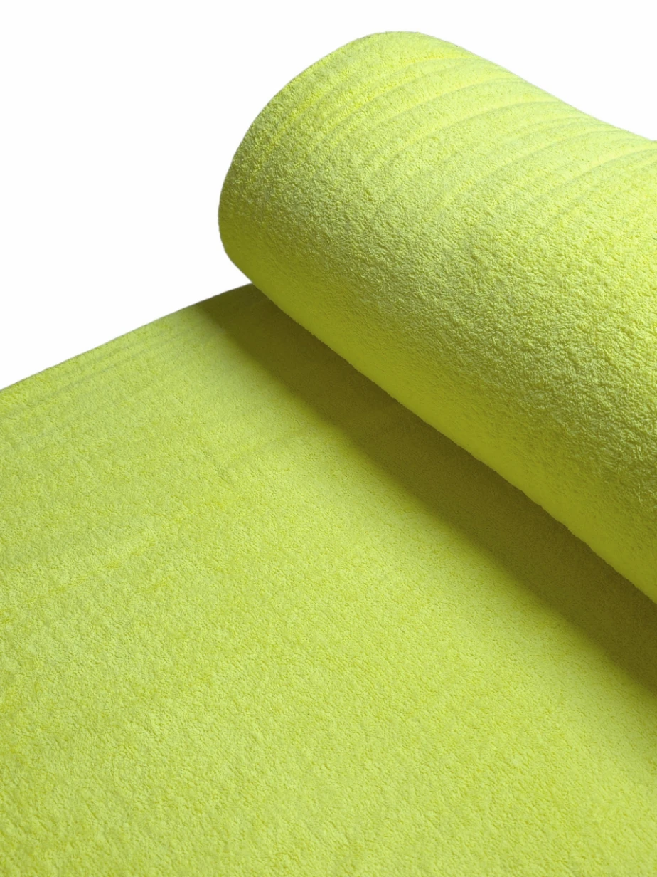 Material prosop frotir galben pal Lemon Glow