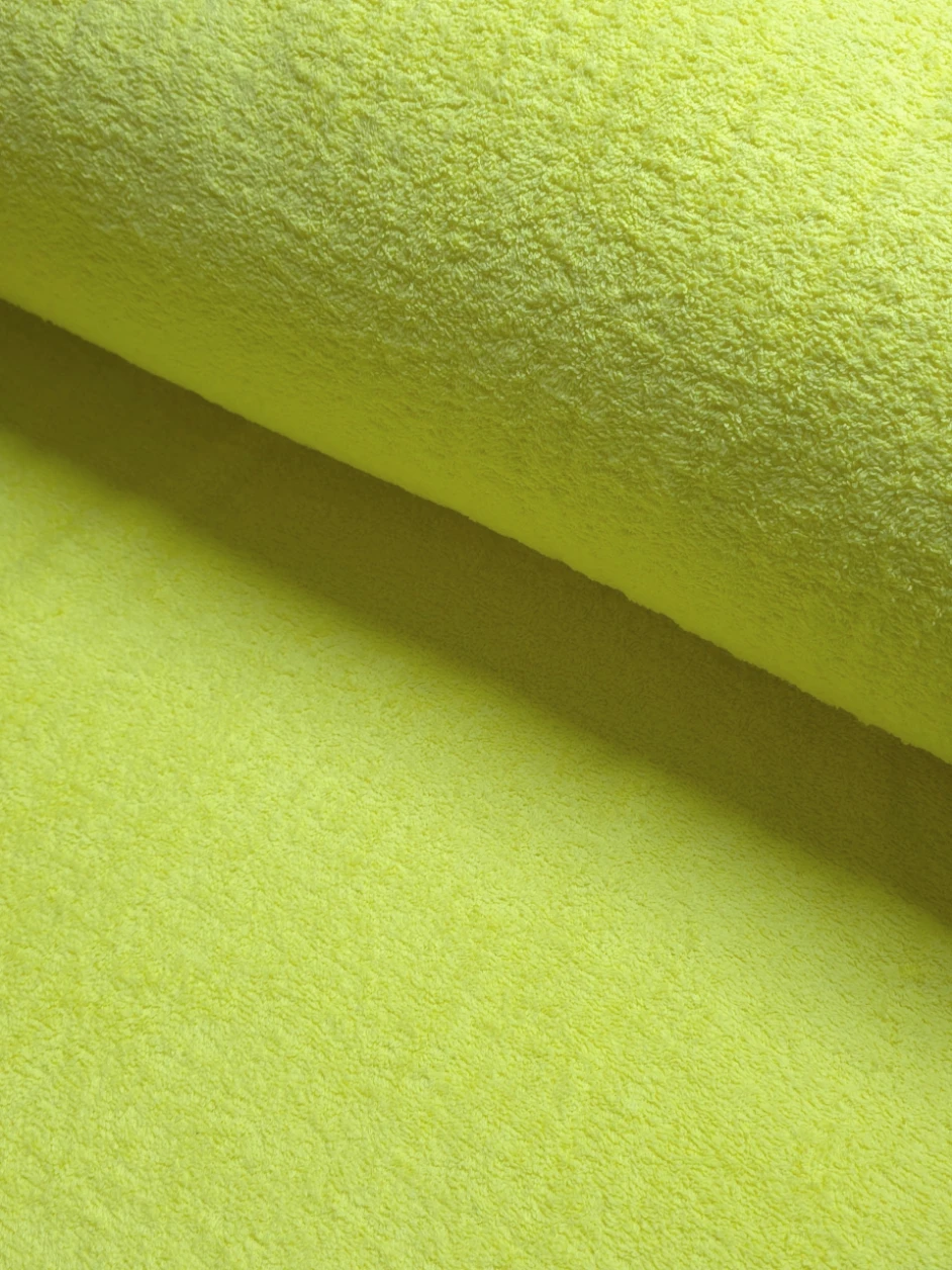 Material prosop frotir galben pal Lemon Glow