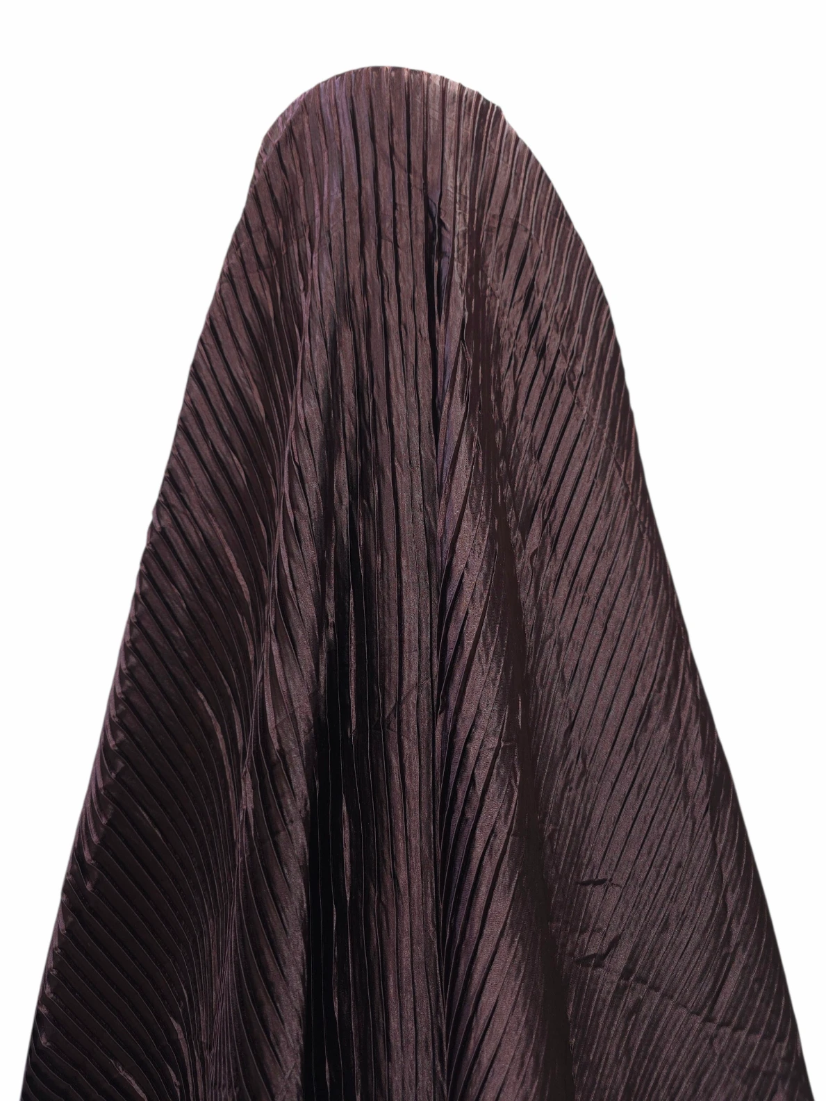 Satin plisat Chocolate Glam