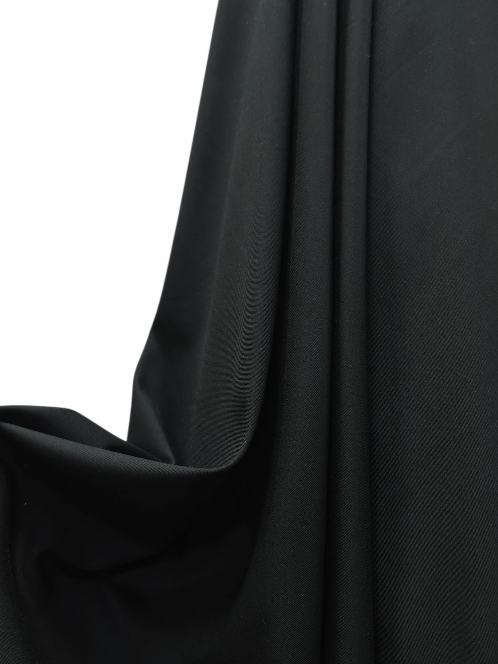 Stofa barbateasca elastica neagra