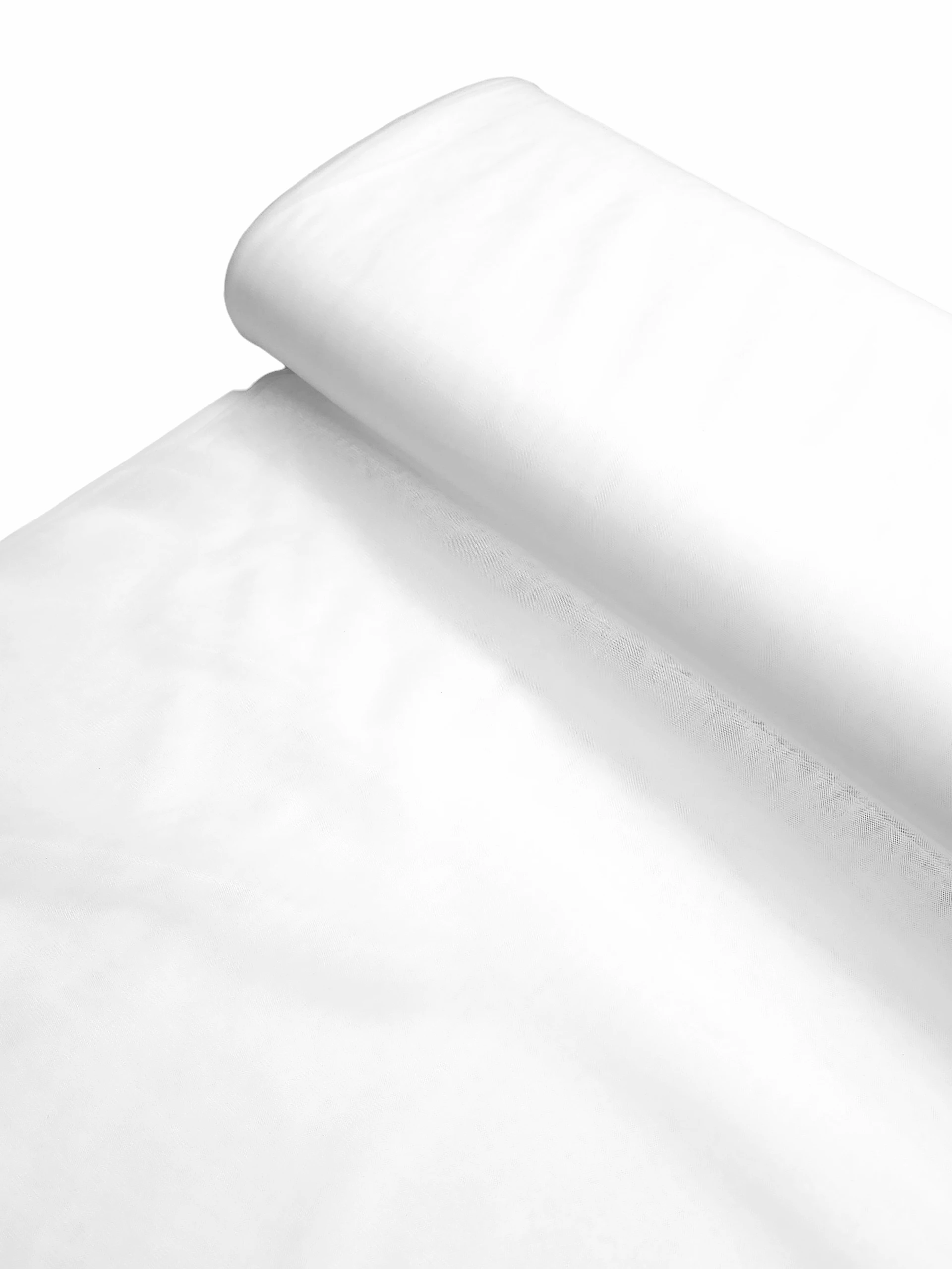 Tul elastic fin 3m lățime crem
