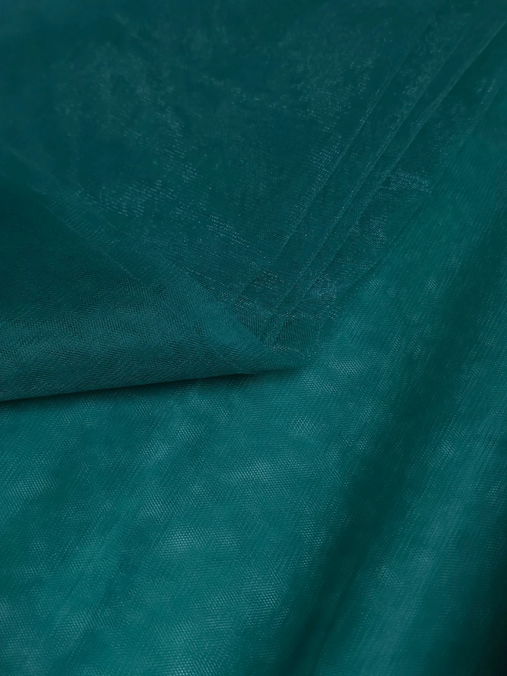 Tul elastic fin 3m lățime verde inchis