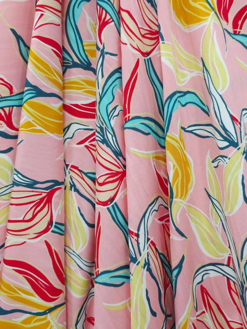 Vascoza cu Bumbac Imprimata Candy Tropics
