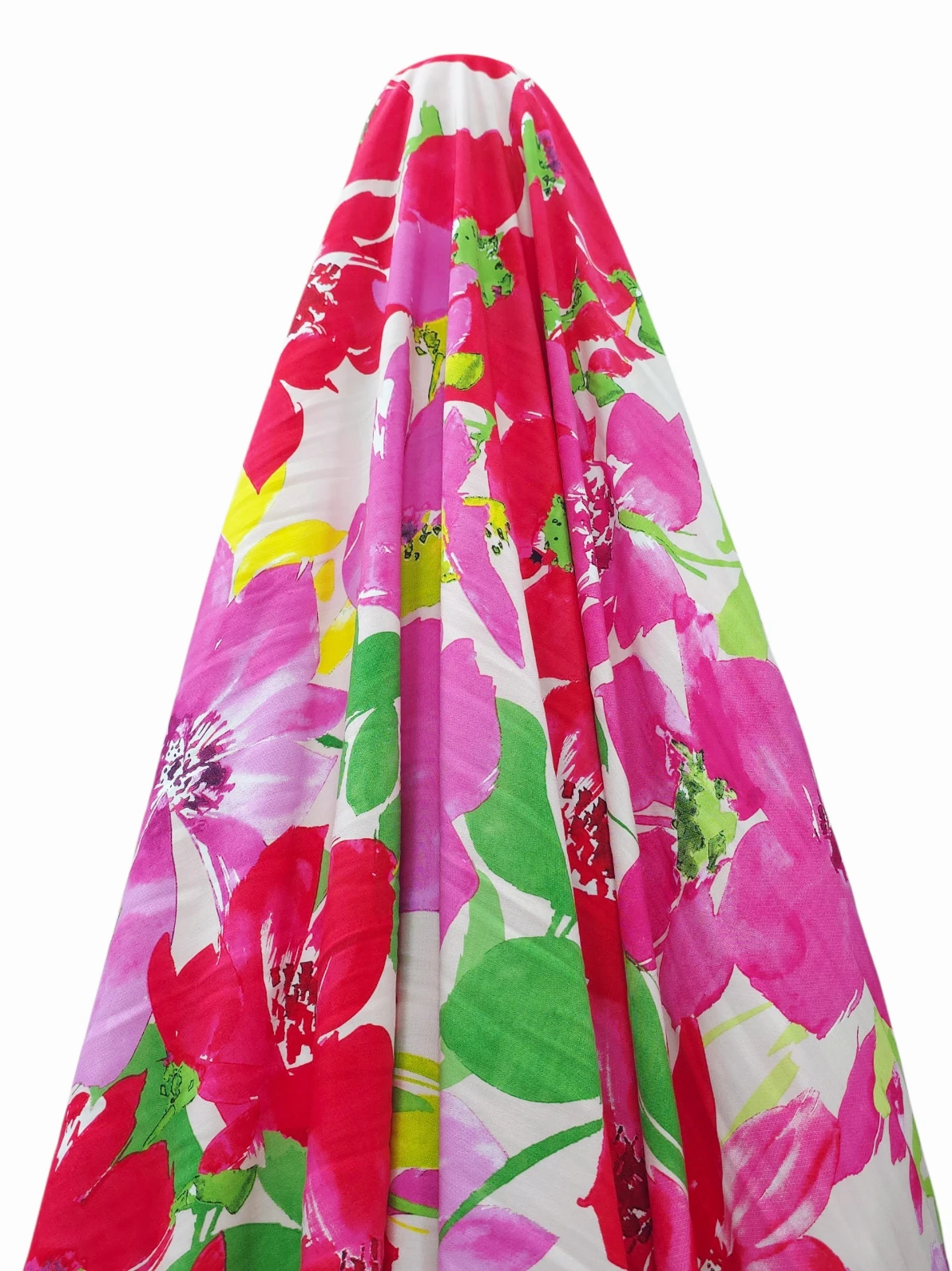 Vascoza cu Bumbac Imprimata Fuchsia Splash