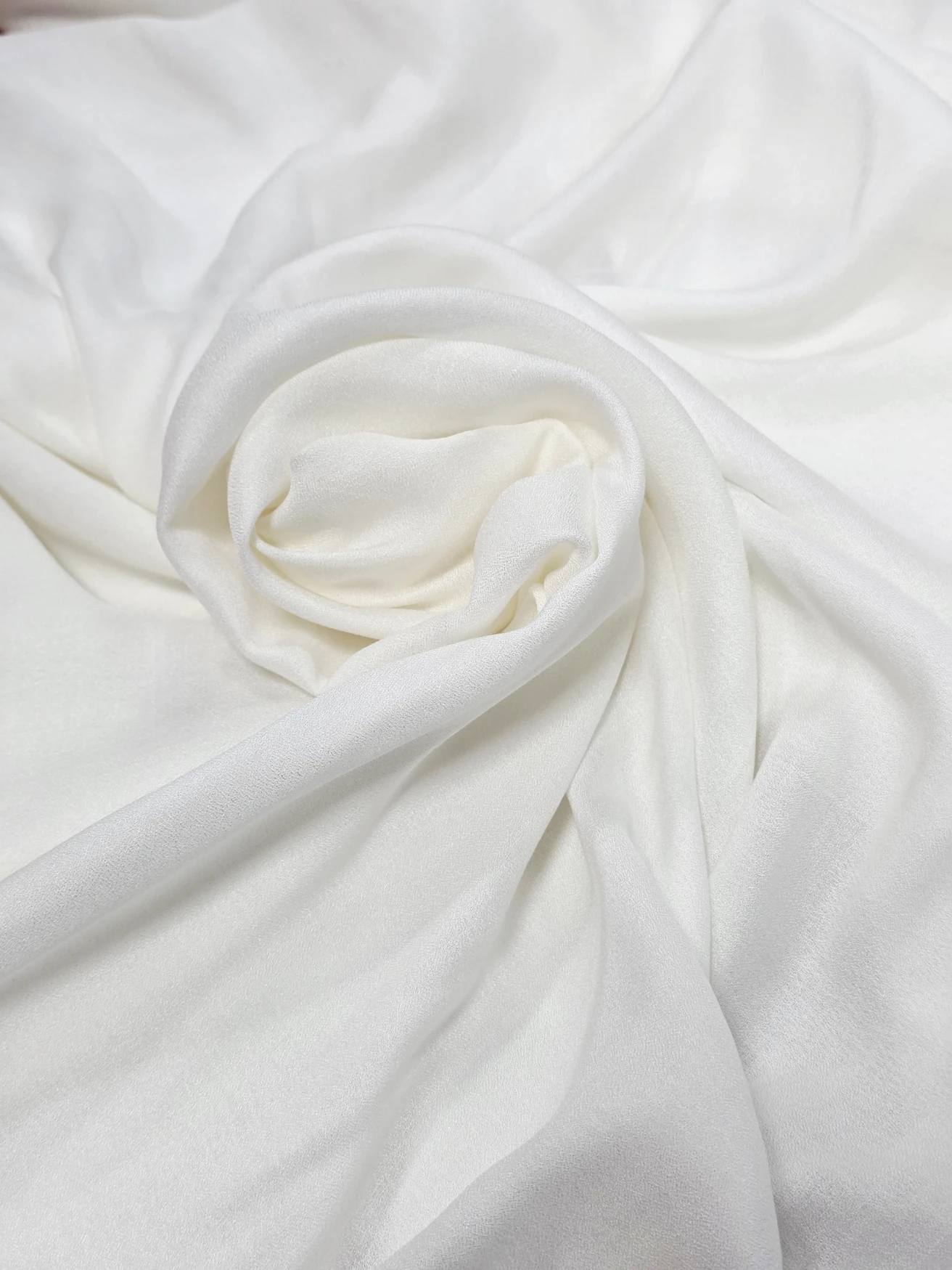 Voal georgette ivoire natural