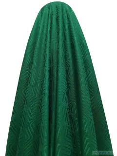 Jacquard verde smarald cu model