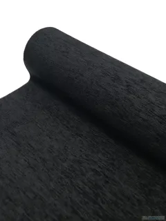 Stofa pentru tapiterie cu fibra naturala neagra